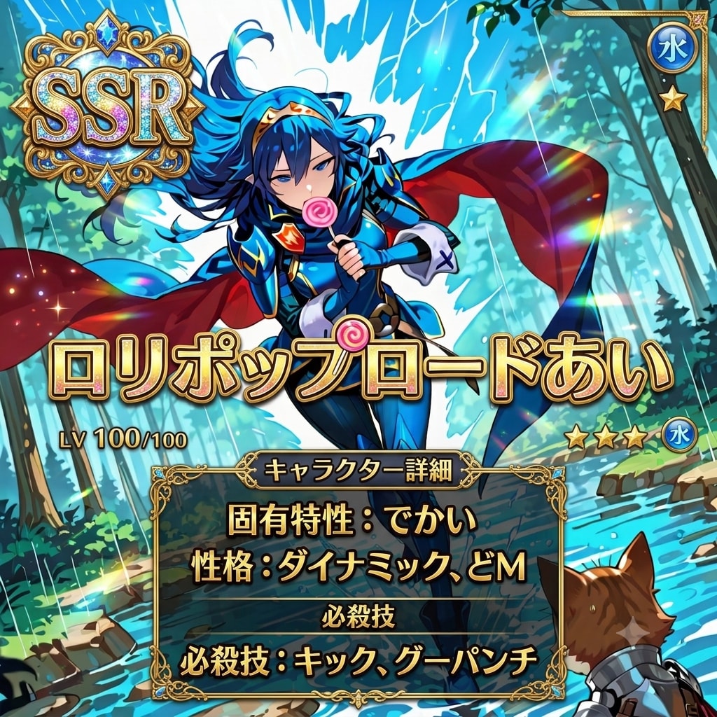 SSR☆ロリポップロードあい、覚醒！