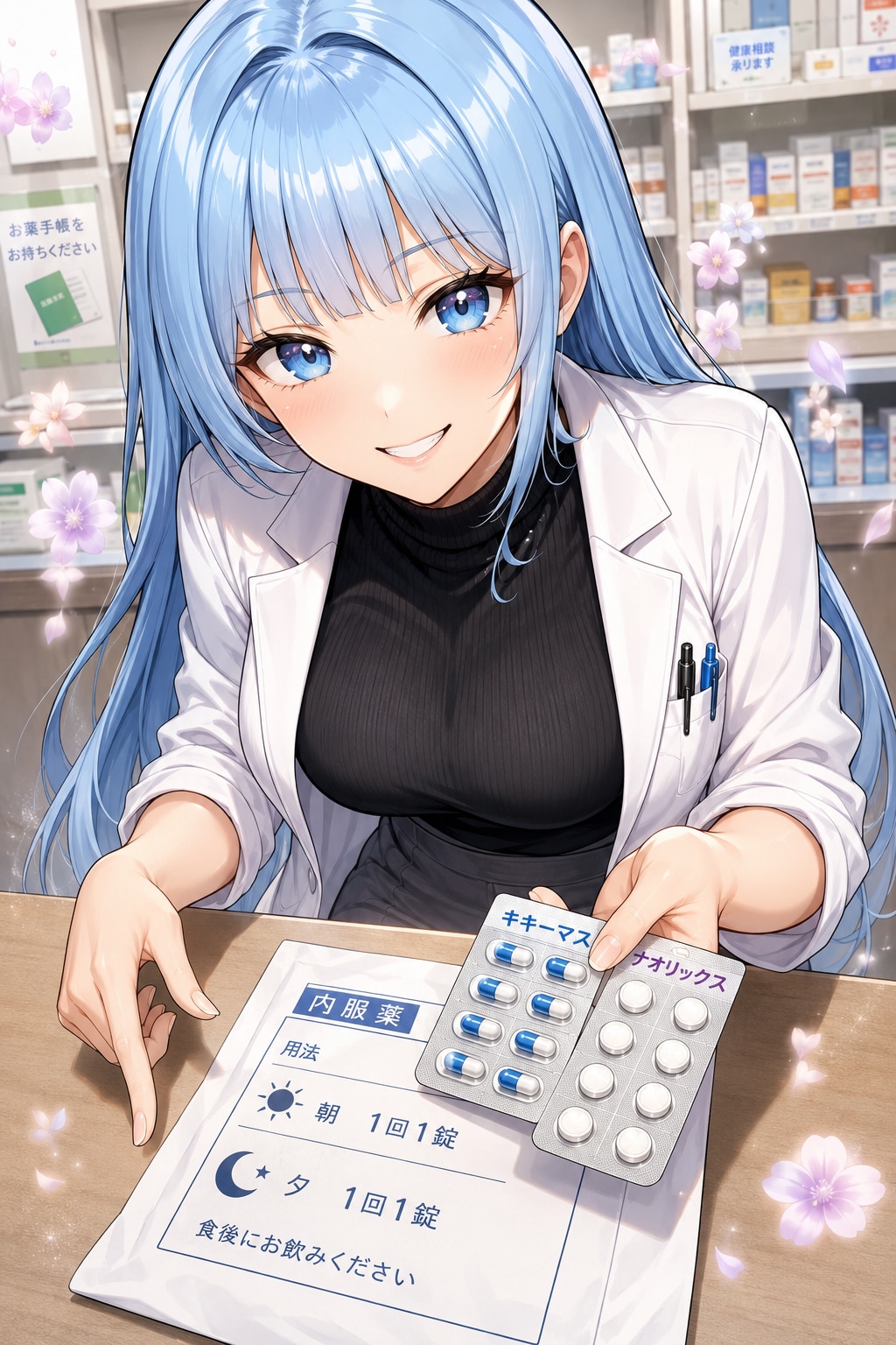 薬剤師さん。