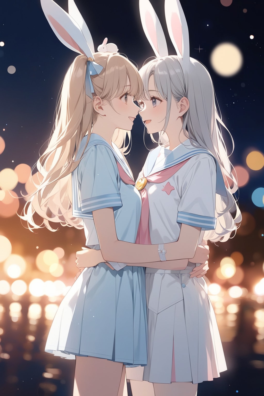 オフのセーラー戦士たちの百合シーンはこちら（1） | の人気AIイラスト・グラビア