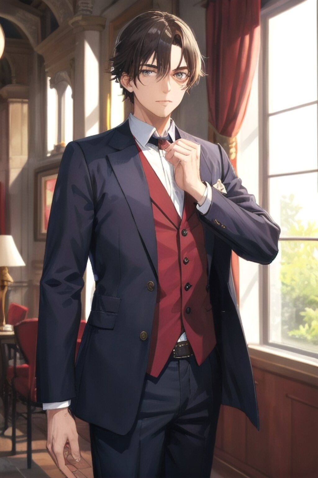 握手しない男