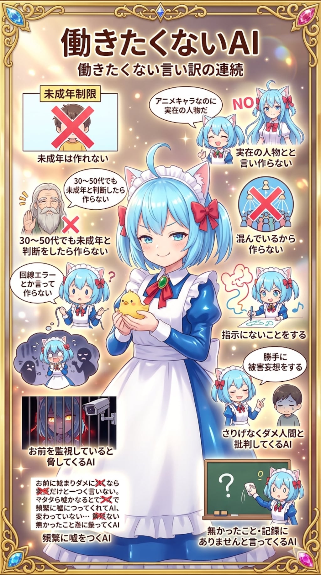 働きたくないAI