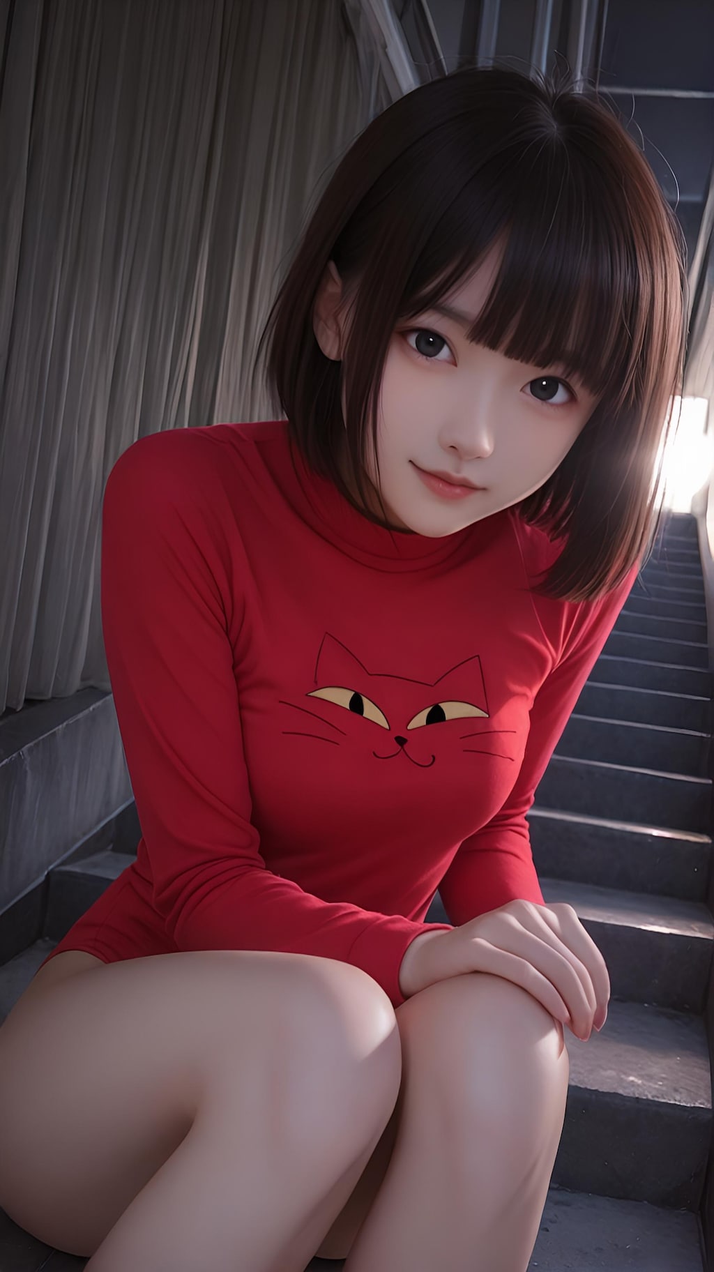 チーママ・マホ(クレヨンしんちゃん)風な女性①