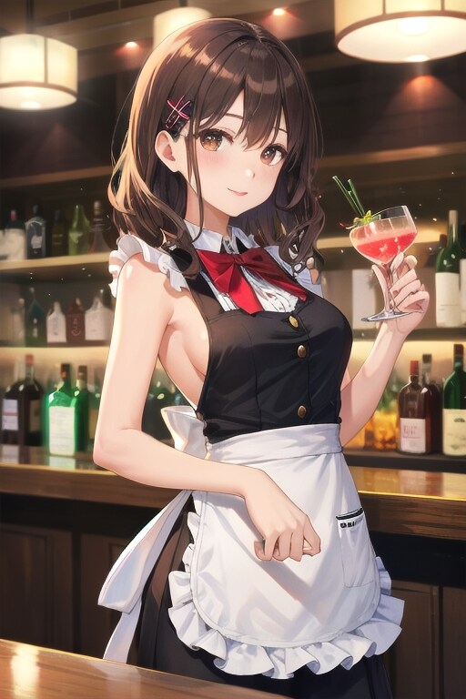 セクシーなウェイトレス