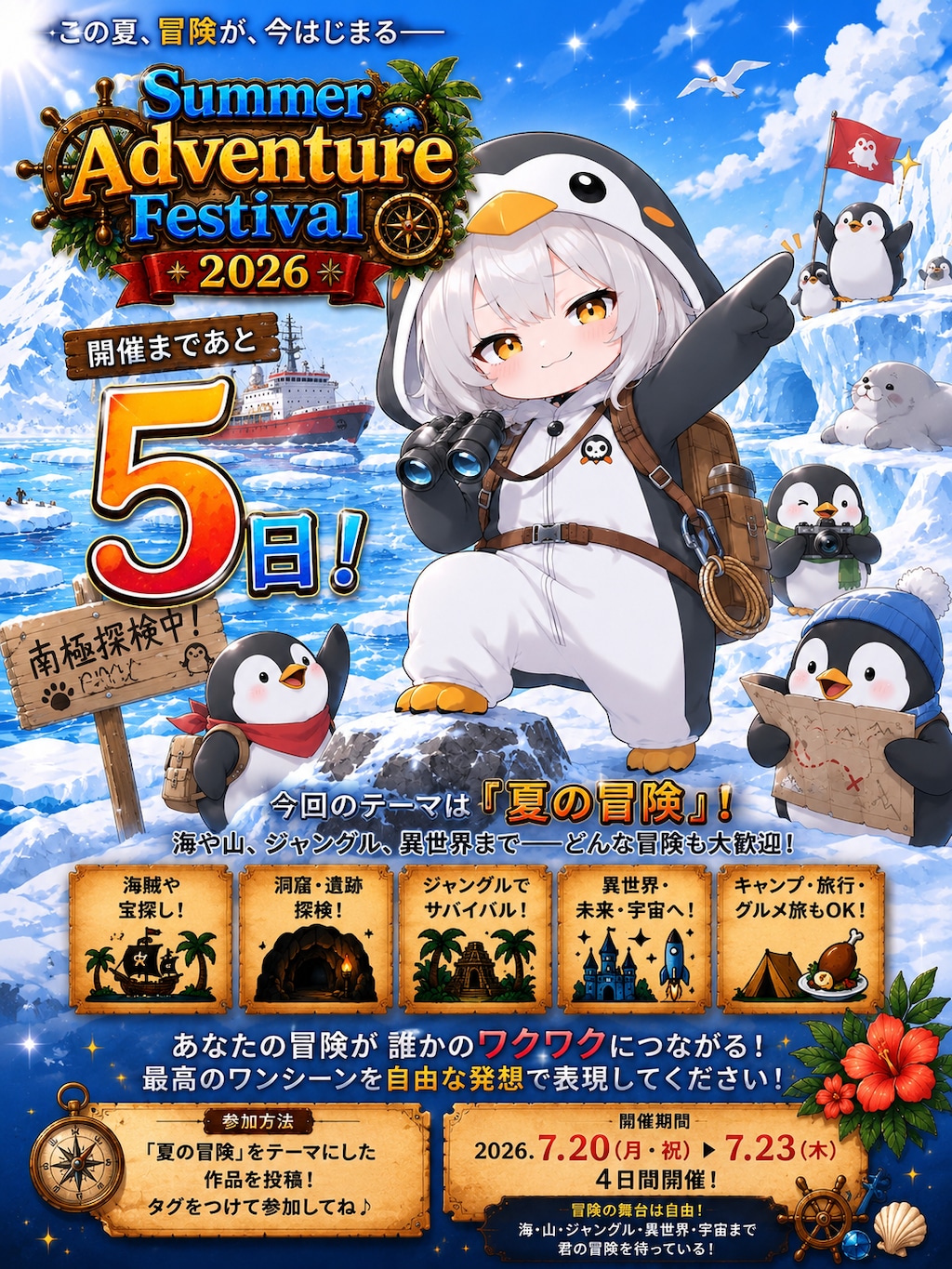 イベント開催まであと5日❗️✨️
