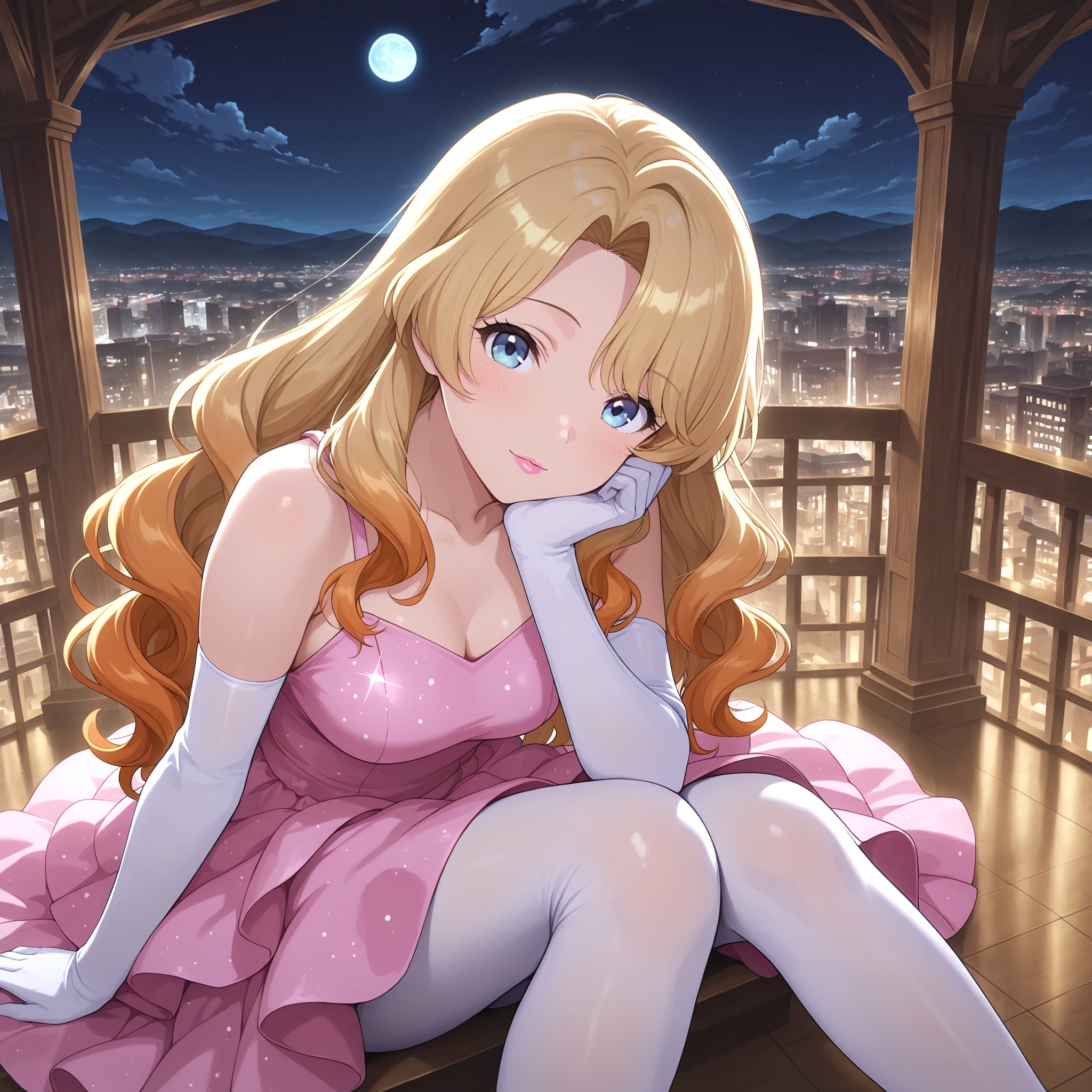 屋上ガゼボ | の人気AIイラスト・グラビア