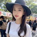 街中＆お祭り露出女子💚Part4 4枚目