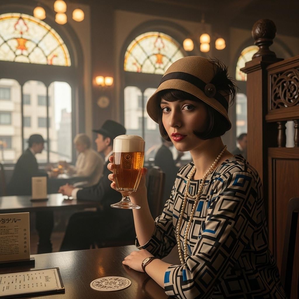 モガの通うビヤホール