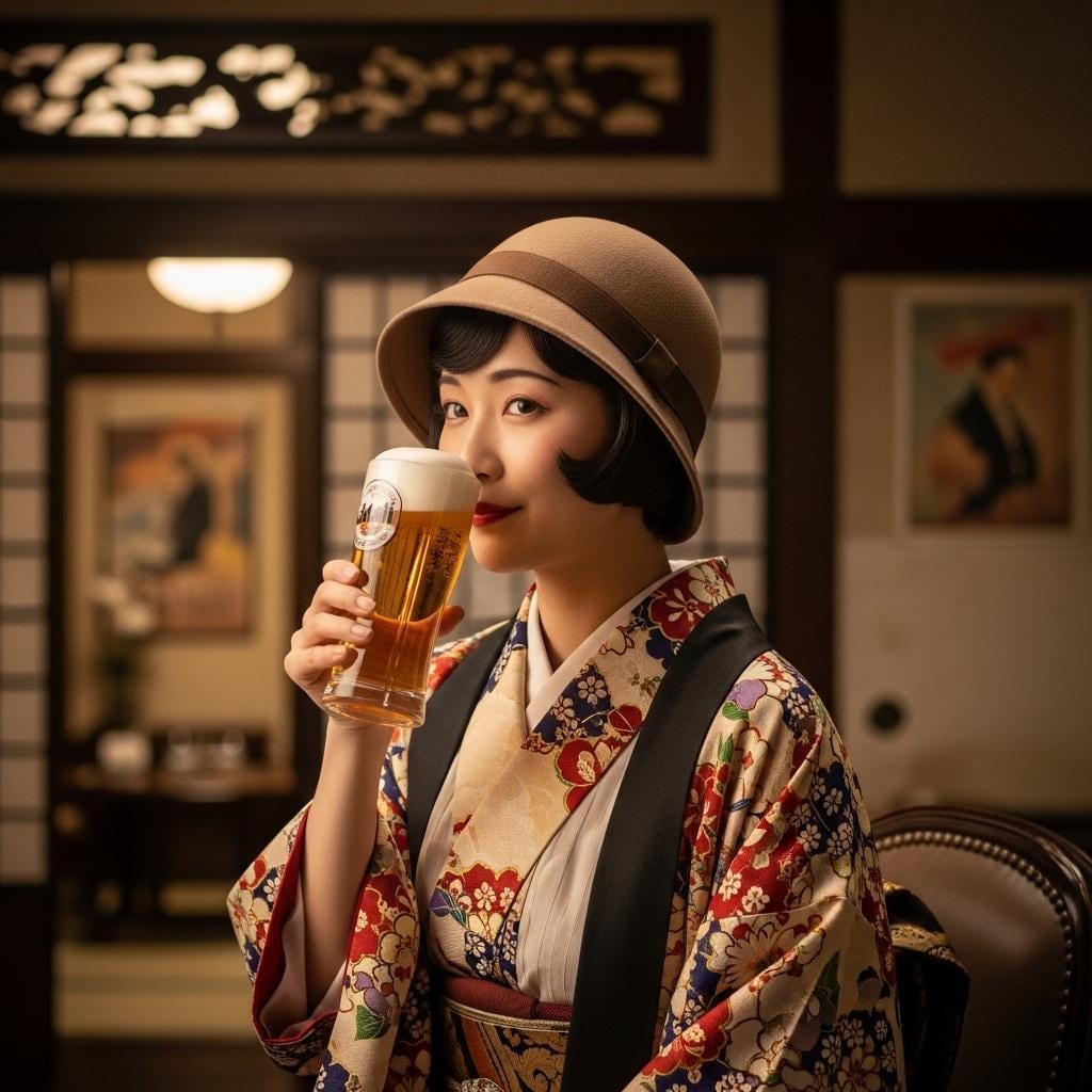 モガの通うビヤホール