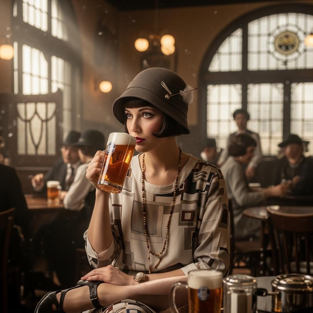 モガの通うビヤホール