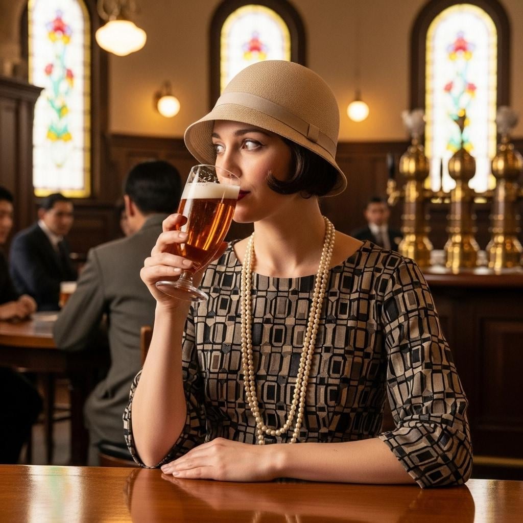 モガの通うビヤホール