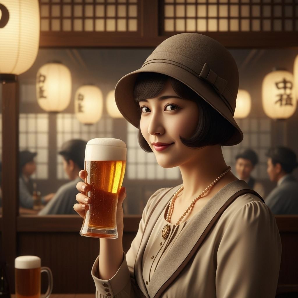 モガの通うビヤホール