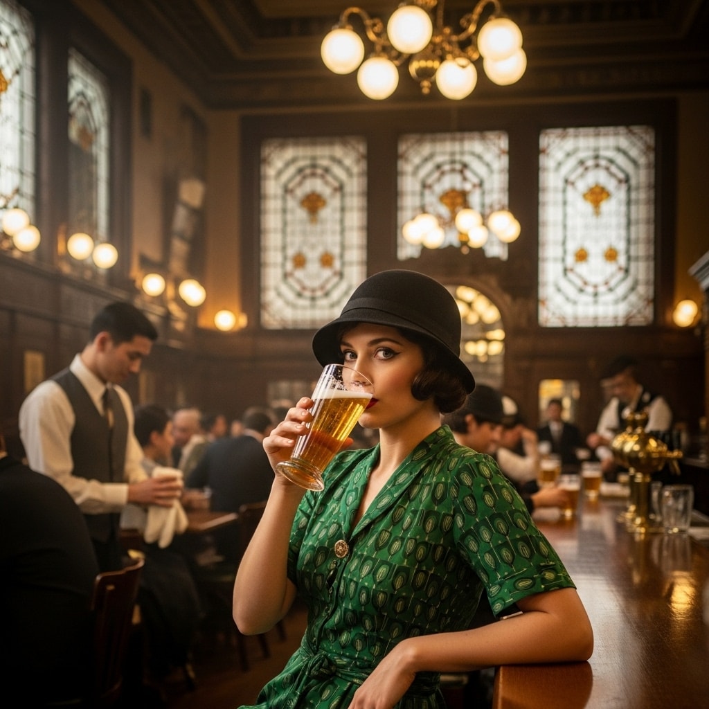 モガの通うビヤホール