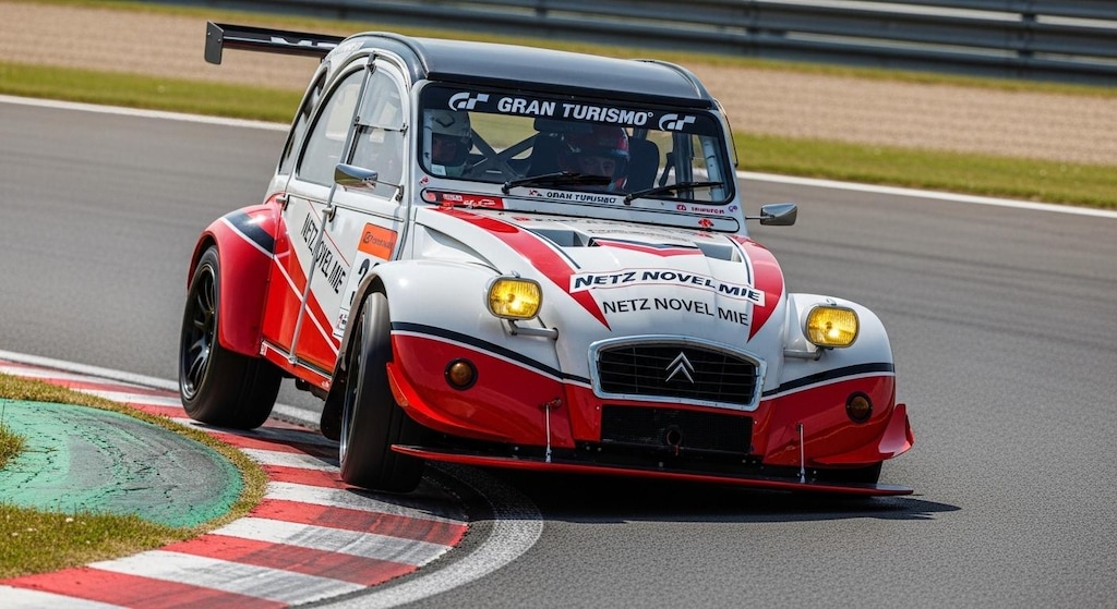 シトロエン2CVレーシングカー