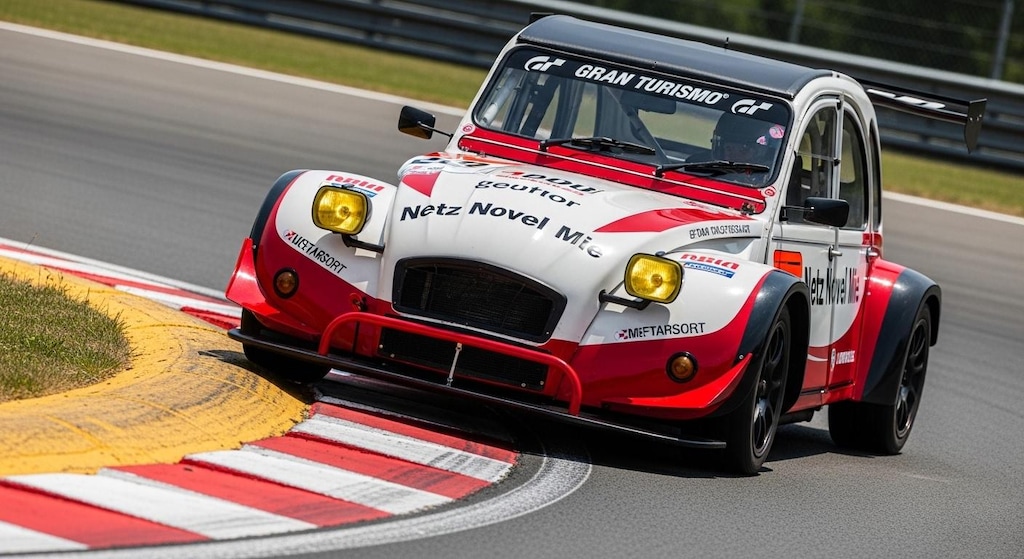 シトロエン2CVレーシングカー