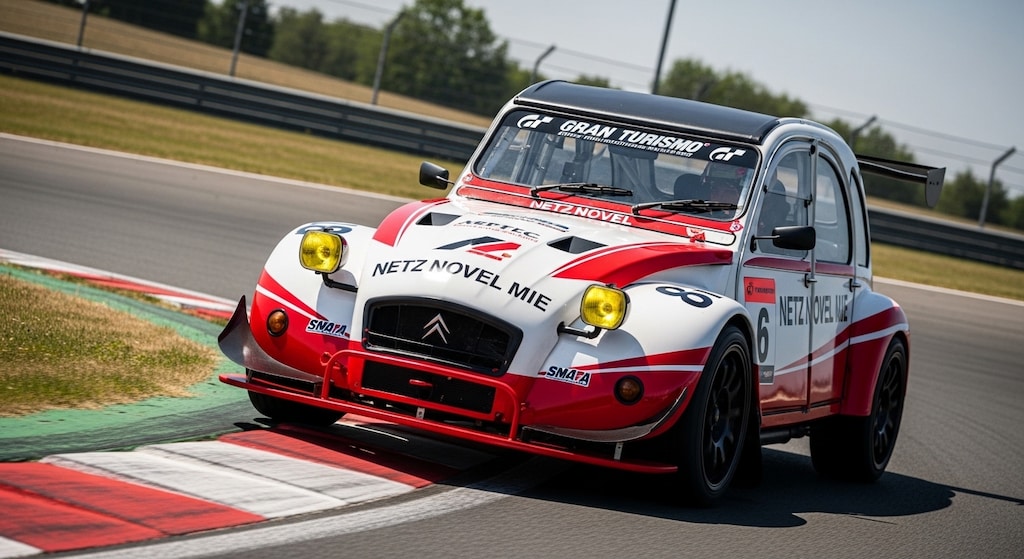 シトロエン2CVレーシングカー