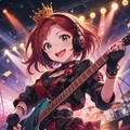 ヘッドフォンと王冠が似合うロックアイドル 9枚目