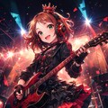 ヘッドフォンと王冠が似合うロックアイドル 5枚目