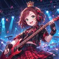 ヘッドフォンと王冠が似合うロックアイドル 6枚目