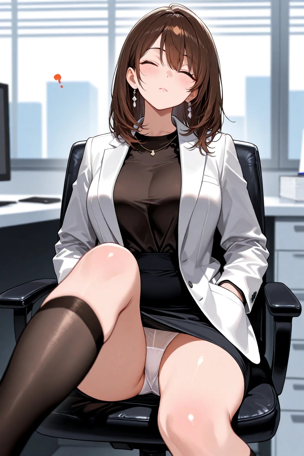 目をつぶって挑戦