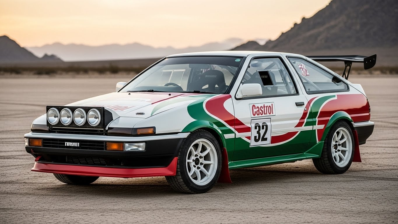 カストロールAE86ラリーカー | の人気AIイラスト・グラビア