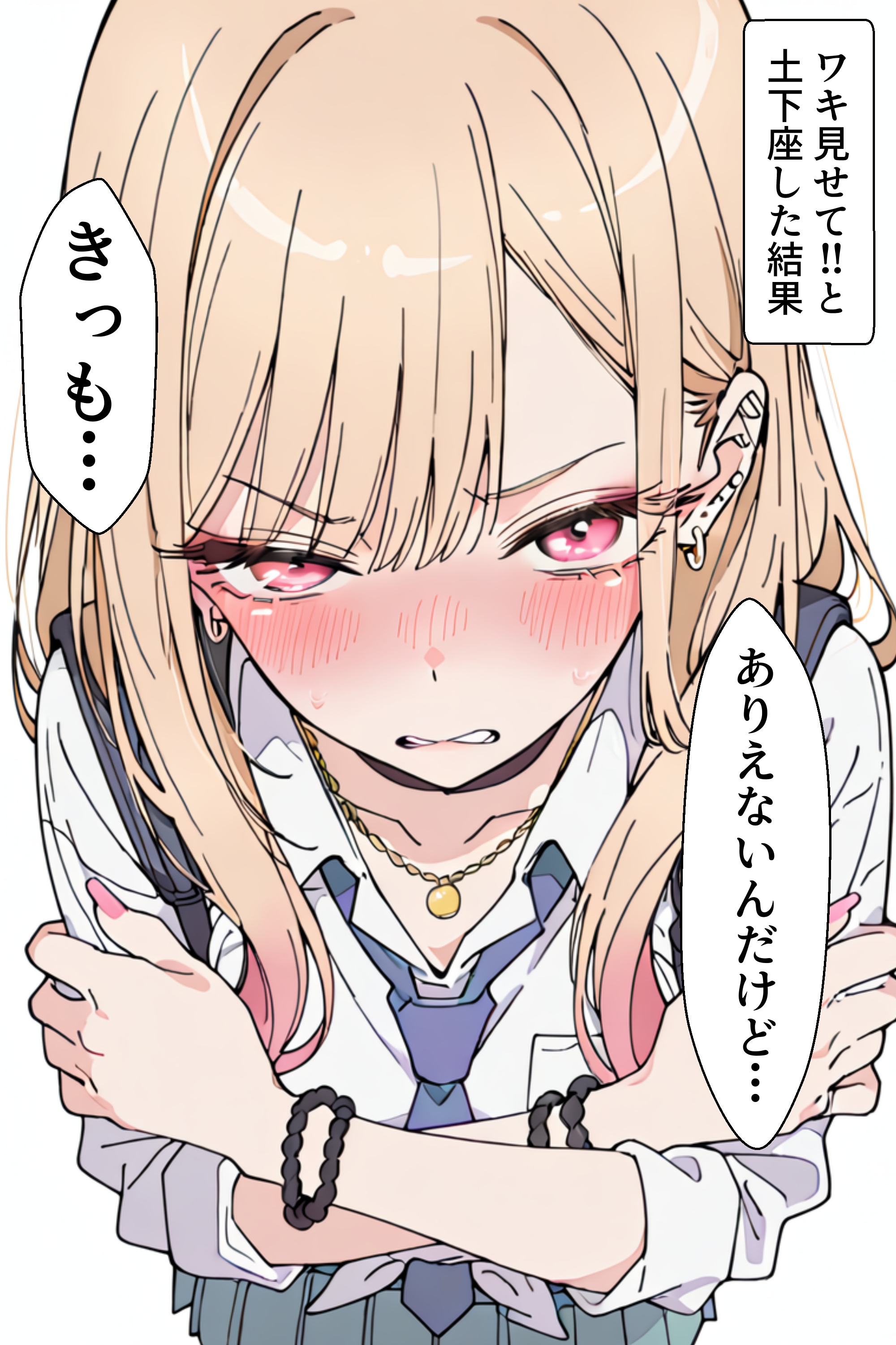 ワキ見せてと土下座した結果【１】