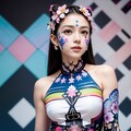 ドレス・ウィズ・ペインティング 5枚目