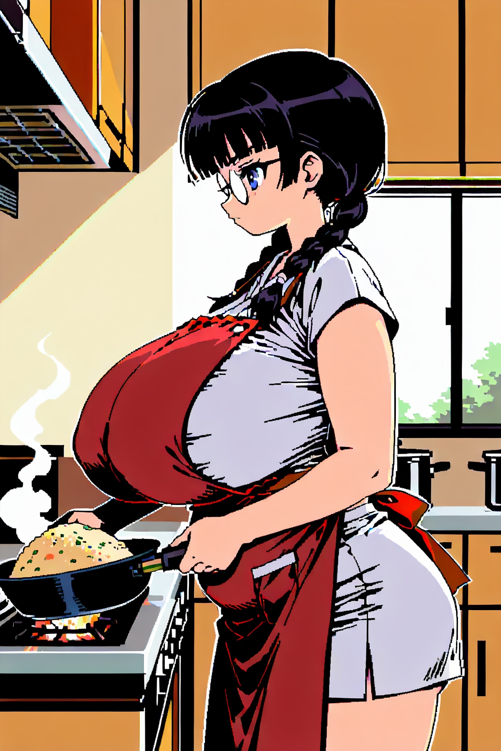 炒飯作るよ！ | の人気AIイラスト・グラビア