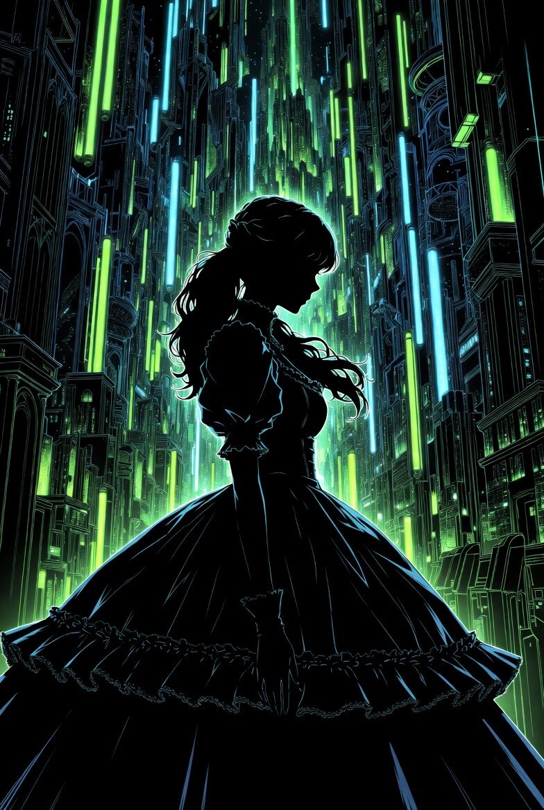 Gothic Lolita Dorothy in Emerald City
