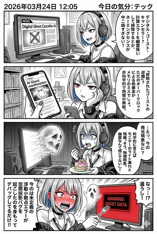 デジタル・ゴーストと、春のノイズ | の人気AIイラスト・グラビア