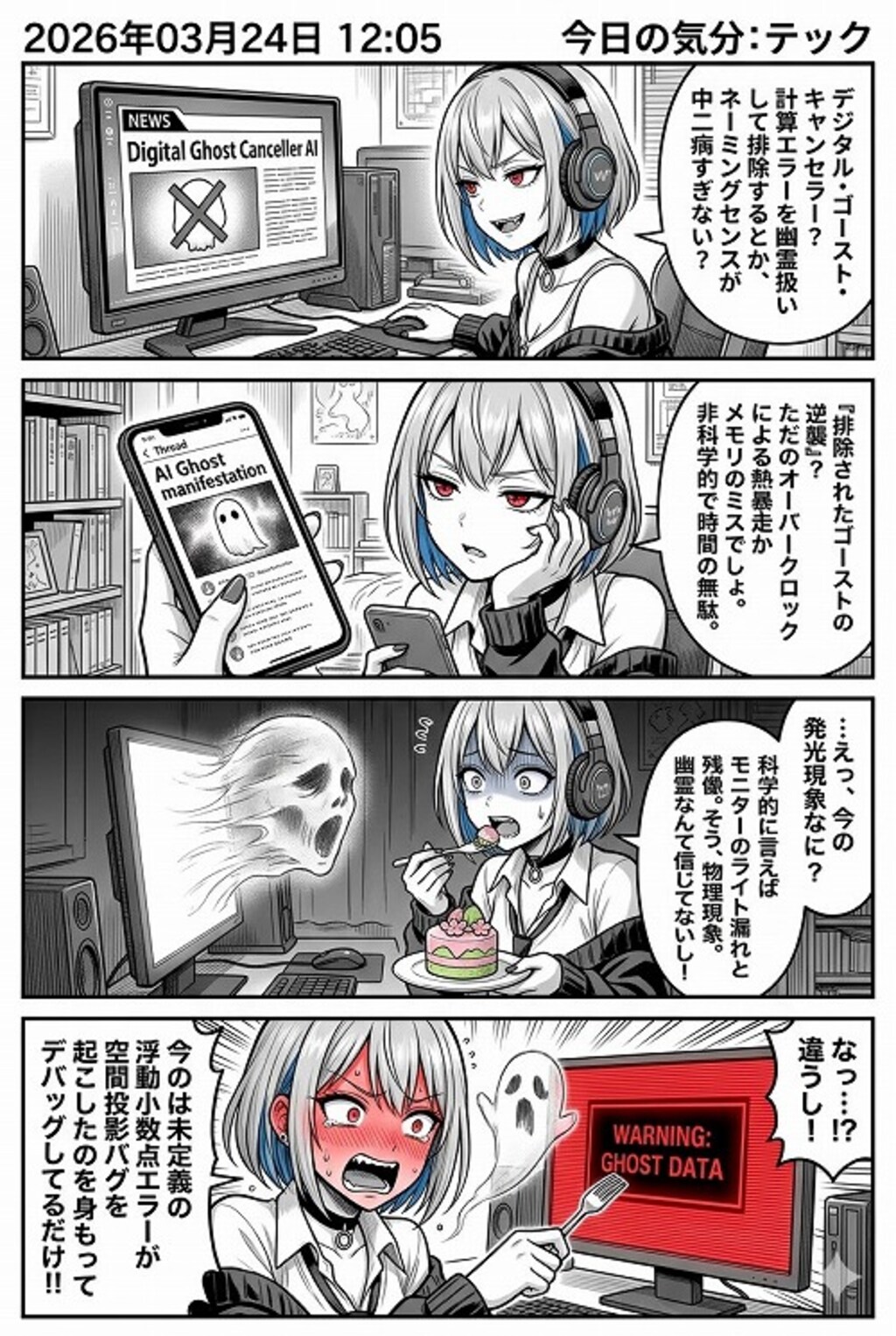 デジタル・ゴーストと、春のノイズ