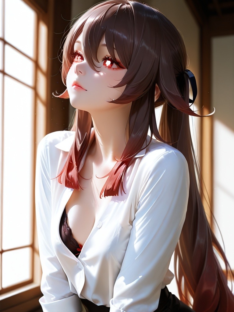 胡桃×脱衣×フォトリアリスティック