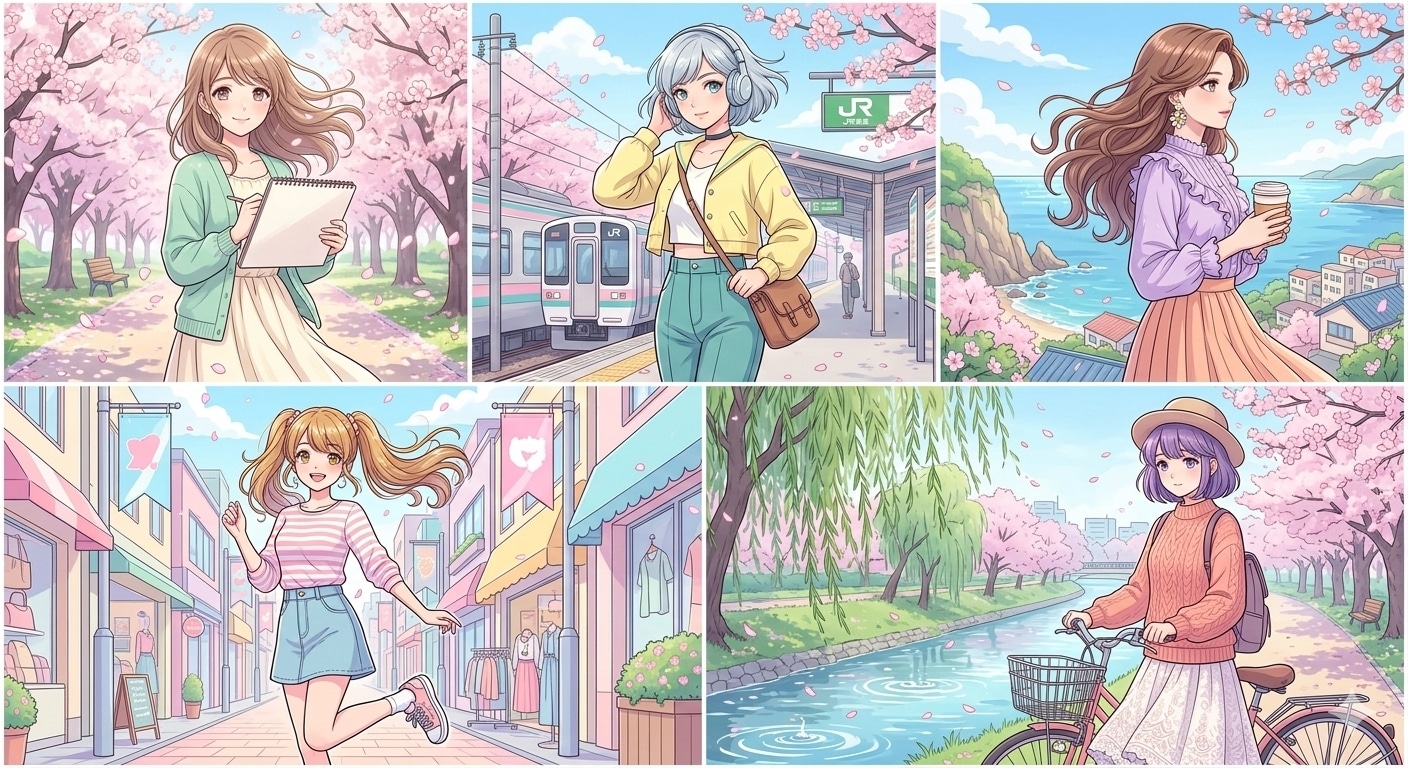 もうすぐ春ですね | の人気AIイラスト・グラビア