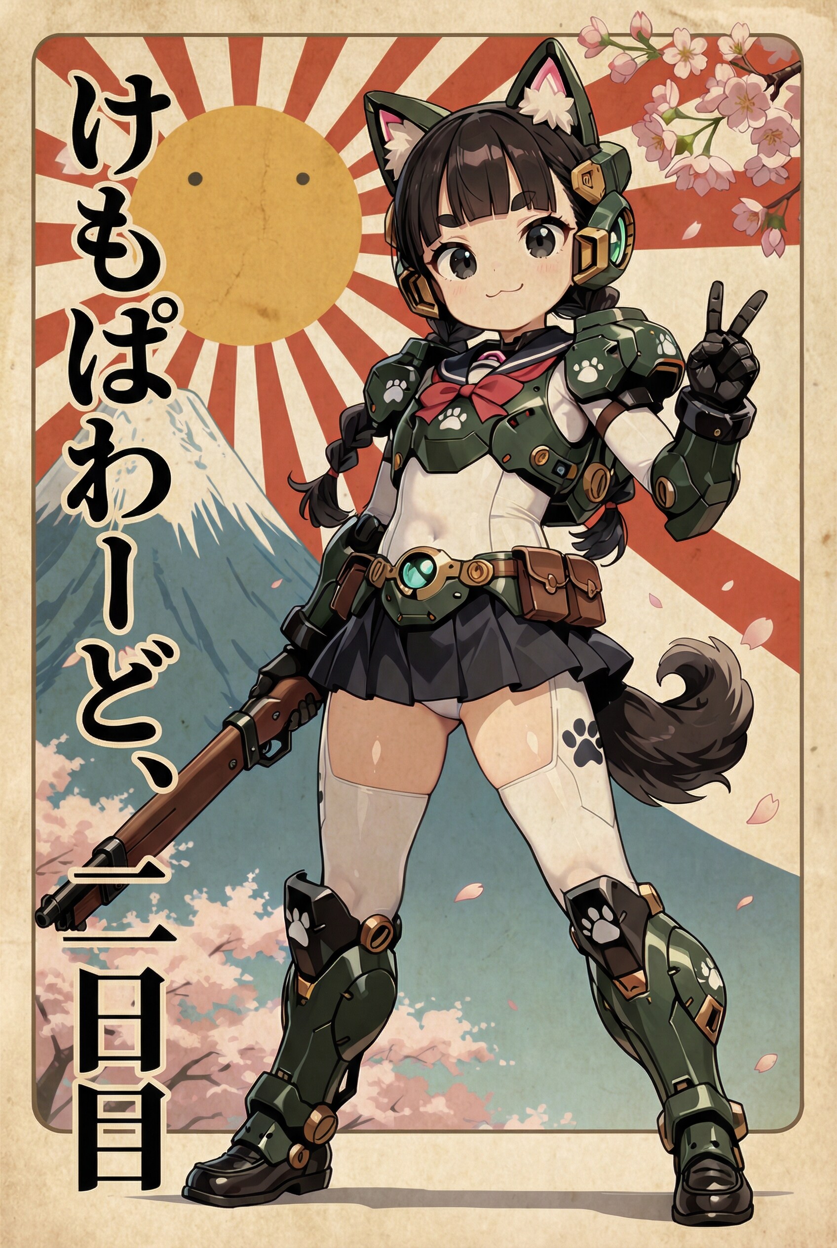 ケモミミパワードスーツ企画、２日目！