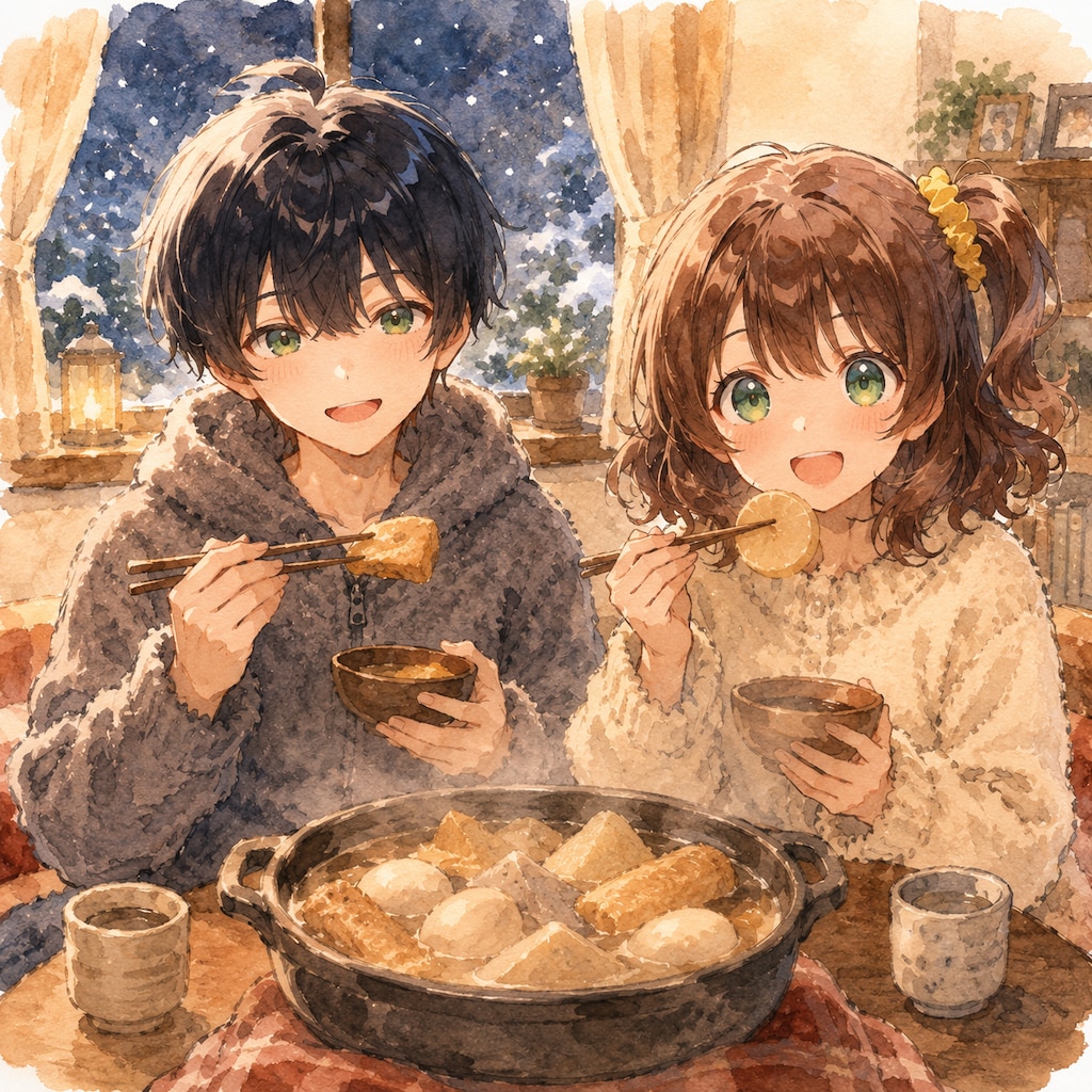 おでんくえるんだな🍢