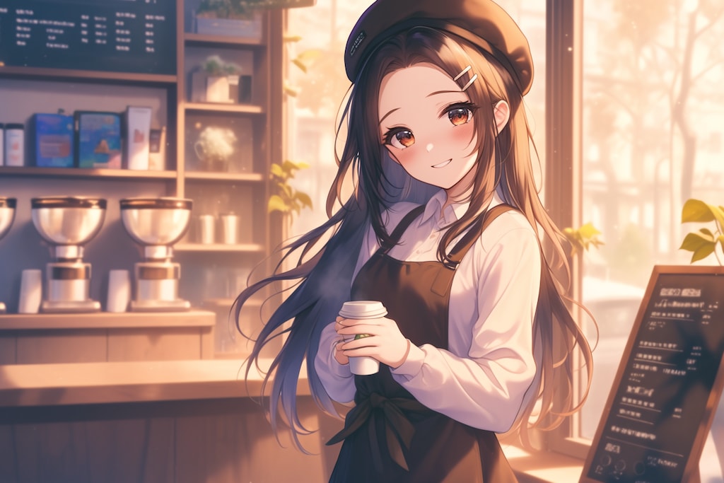 カフェのお姉さん☕✨80