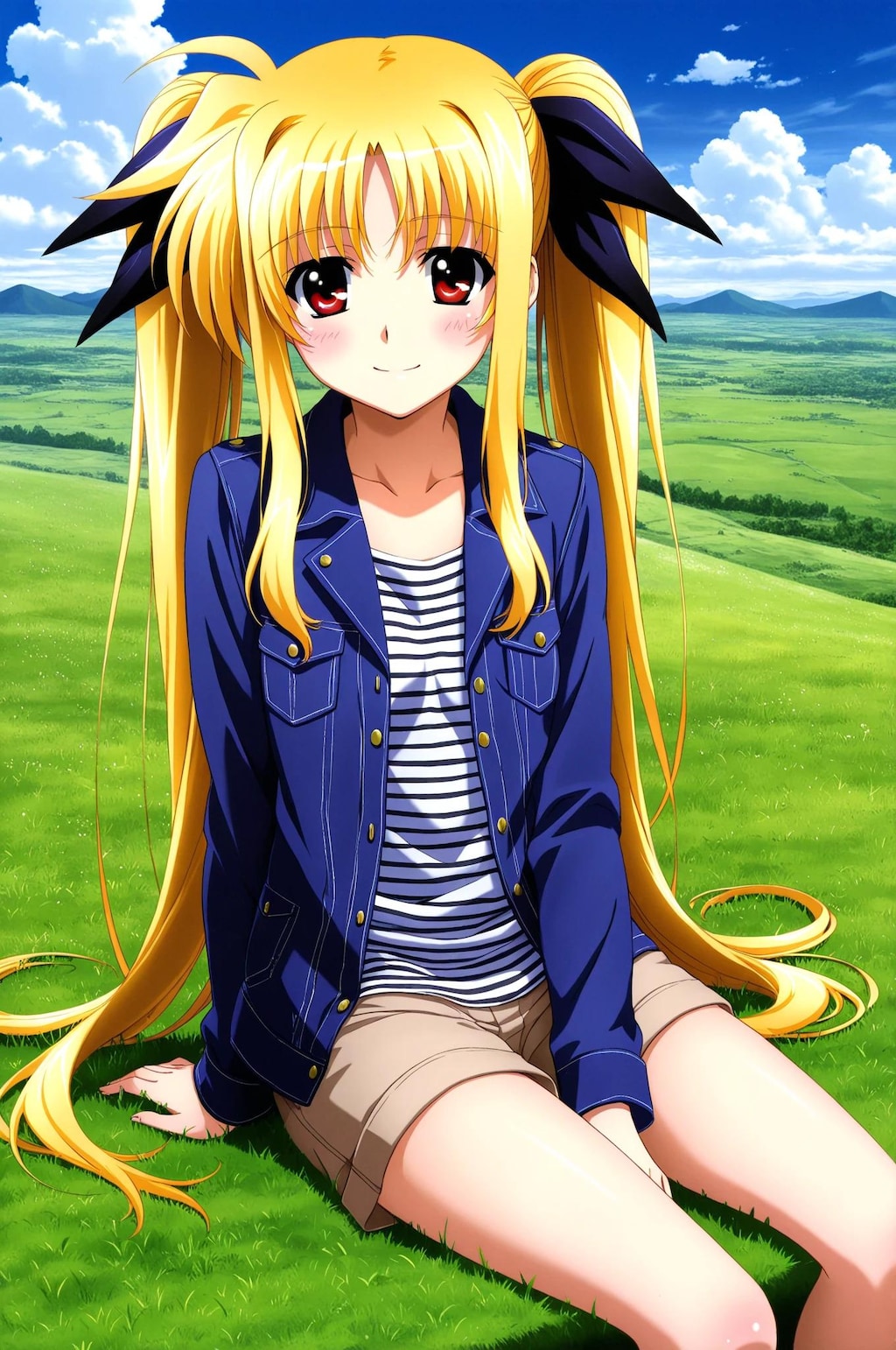 フェイト➡　久々のお出掛けだね
