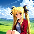 フェイト➡　久々のお出掛けだね 2枚目