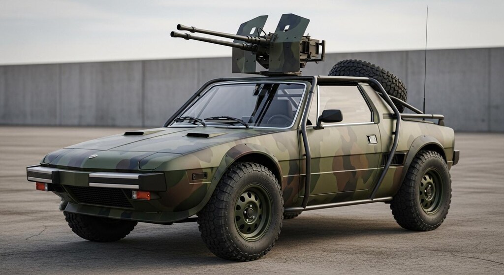 フィアットクーペ軍用車
