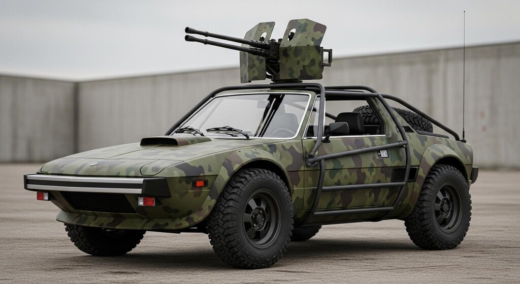 フィアットクーペ軍用車