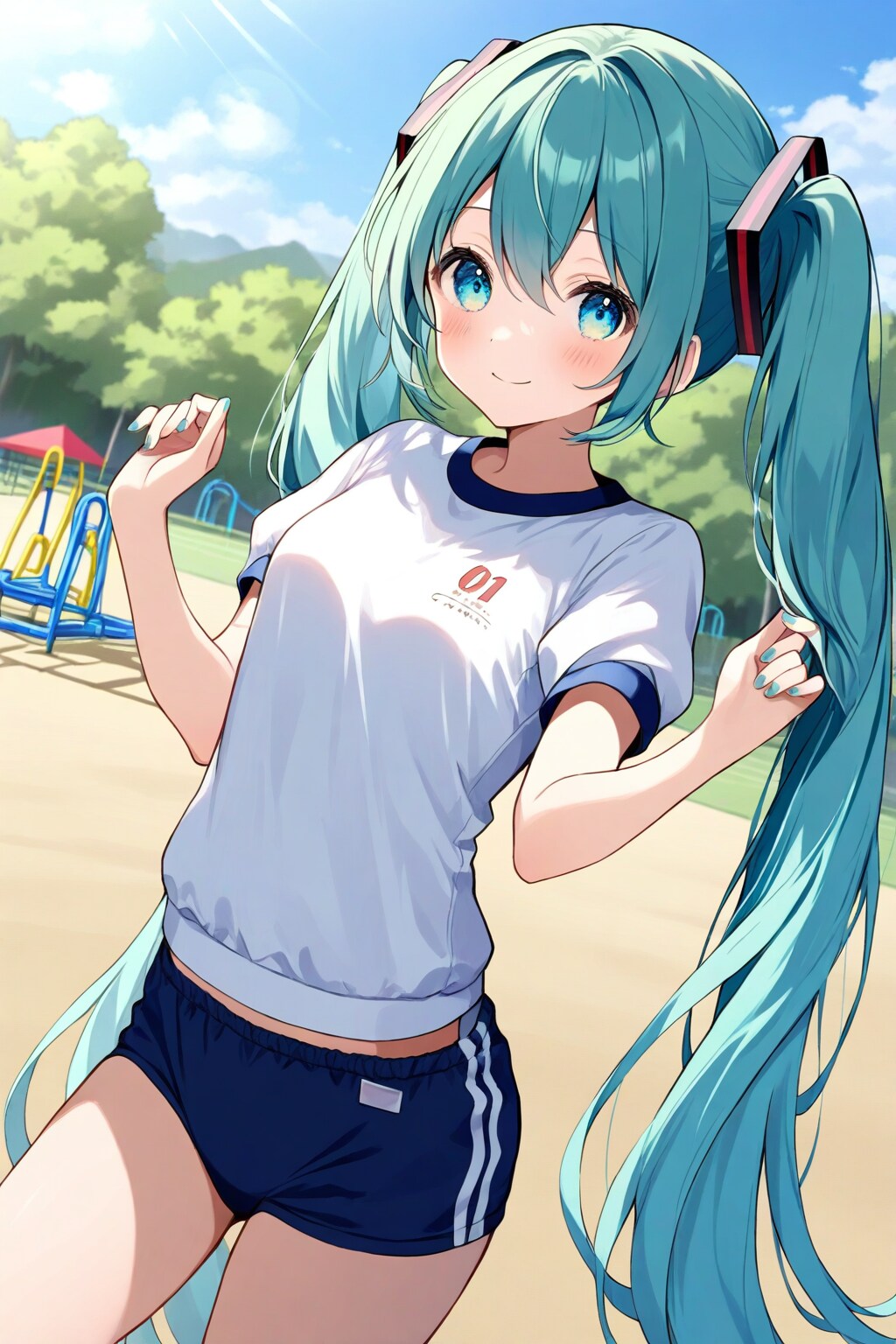 体操服のミクちゃん
