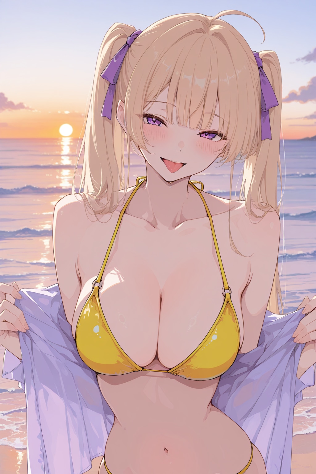 ツインテ ビキニ(APRICOT)