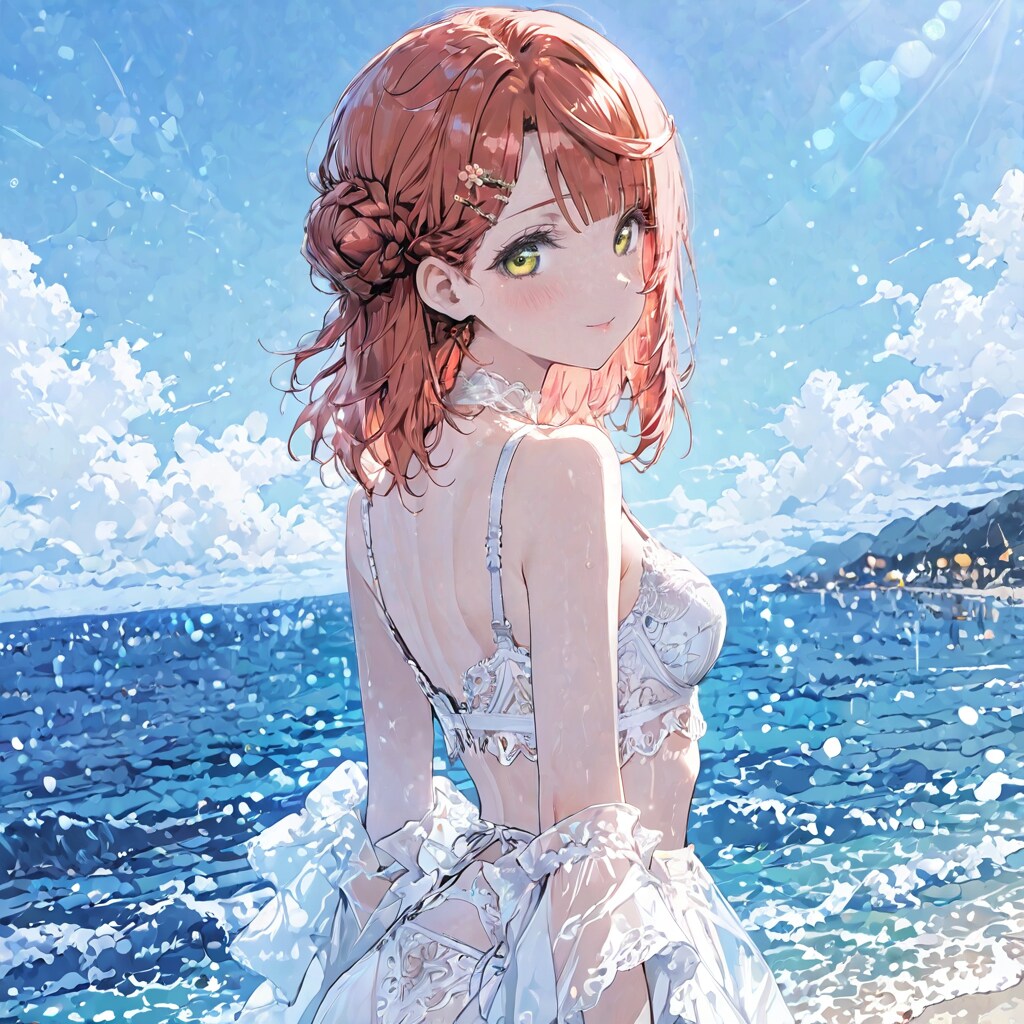 海の似合う彼女