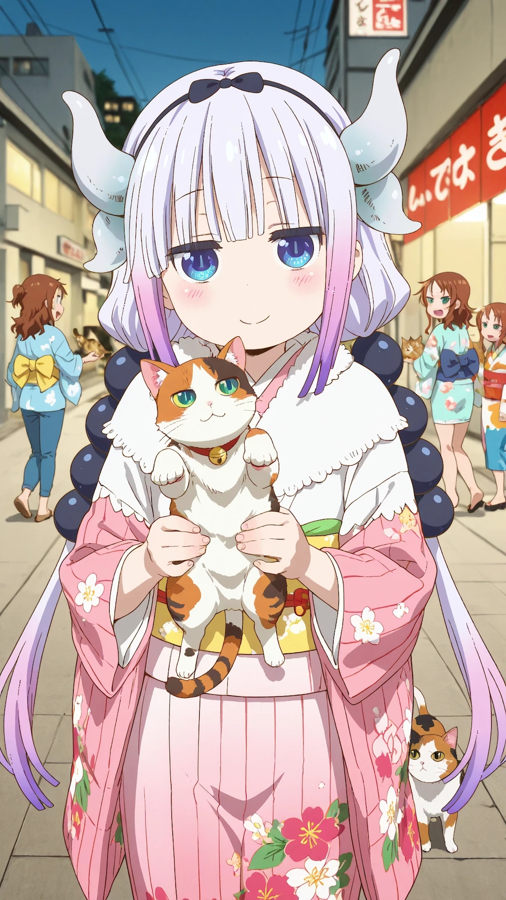 小林さんちのメイドラゴン　カンナカムイ　明けましておめでとうございます！🐲