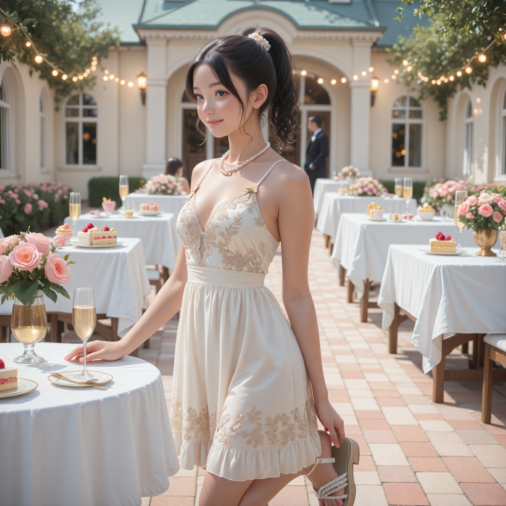 野外ガーデンパーティ