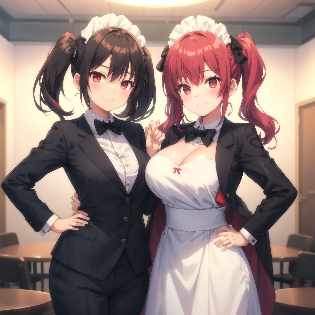 豪華な笑顔でお客様を迎える