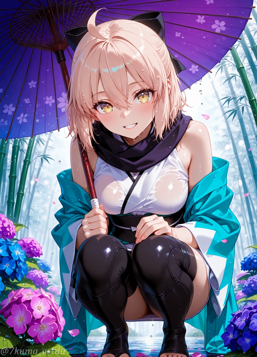 或る雨の日の沖田さん