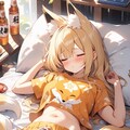 キツネ耳の黄色髪ちゃん 2枚目