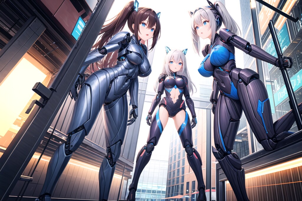 ちちぷい生成メカ娘FROST9