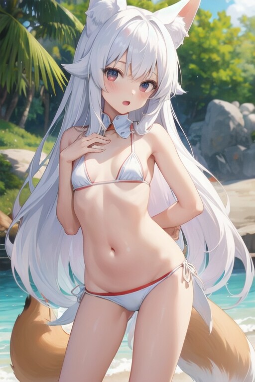 マイクロビキニ狐ロリ