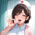ナース　フェラチオジェスチャー 4枚目